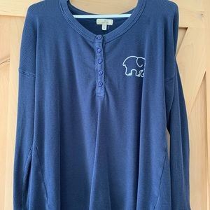 Ivory Ella ribbed long sleeve